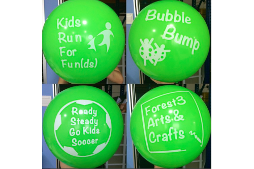 Balloon Printing Services Type 16 (Contact us for more details)